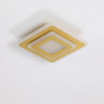 Multi Square LED Flush Mount Ceiling Fixture Light for Hallway Entryway