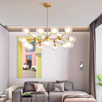 Modern Cluster Sputnik Chandelier Globe Chandelier 15 Bulbs
