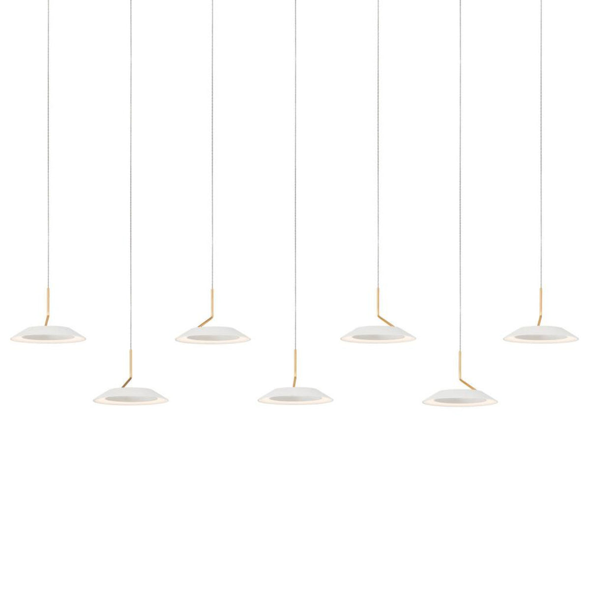 Royyo Pendant, 13-Light, Circular, LED, Matte Black, Matte Black Canopy, 22"W (RYP-C13-SW-MTB 407UEL9)