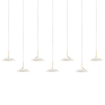 Royyo Pendant, 13-Light, Circular, LED, Matte Black, Matte Black Canopy, 22"W (RYP-C13-SW-MTB 407UEL9)