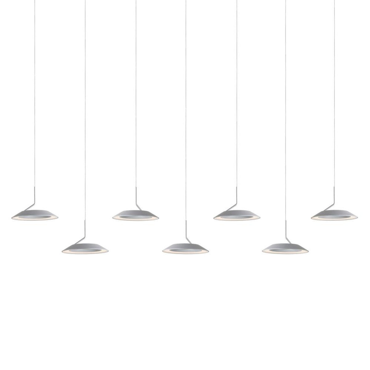Royyo Pendant, 19-Light, Circular, LED, Matte Black, Matte Black Canopy, 22"W (RYP-C19-SW-MTB 407UELE)