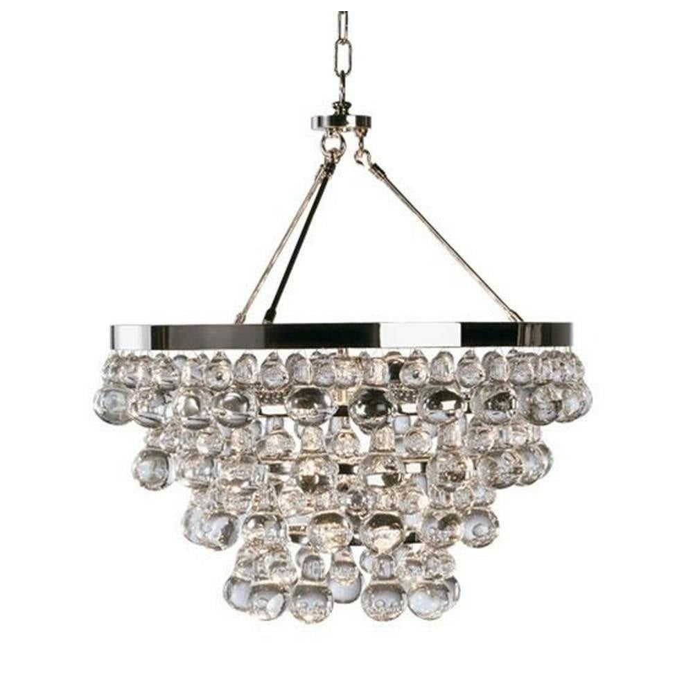 Robert Abbey Lighting - 1000 - Bling 4-Light Chandelier 20.5 Inches Wide and 22 Inches Tall