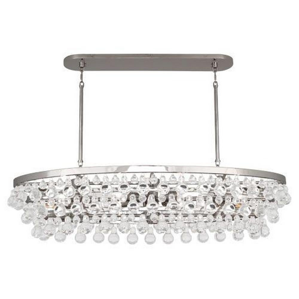 Robert Abbey Lighting - Z1007 - Bling 8-Light Chandelier 42.75 Inches Wide and 9.75 Inches Tall
