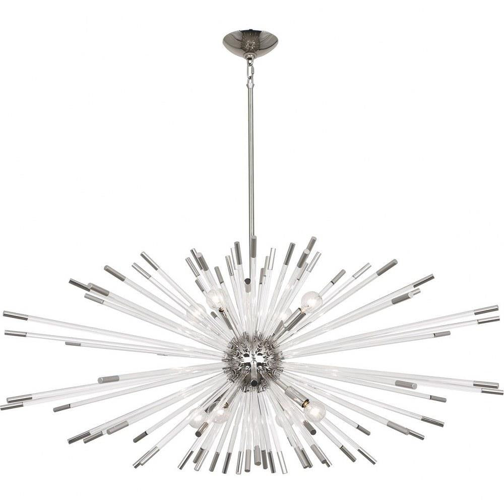 Robert Abbey Lighting - 1200 - Andromeda 8-Light Chandelier 45.75 Inches Wide and 20 Inches Tall