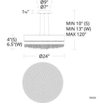 Schonbek Eclyptix LED S6324 Pendant
