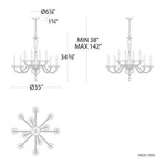 Schonbek Habsburg S9235 Chandelier