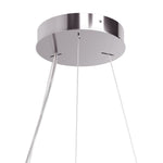 Sarella 5.5"H x 24"W 12-Light Crystal Chandelier in Pol Stainless