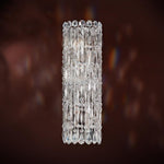Sarella Wall Sconce, 4-Light, Antique Silver, Clear Heritage Crystal, 22"H (RS8331N-48H 1HWVTT)