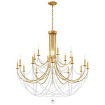 Perle Chandelier, 1-Light, LED, Dark Bronze, 89.7"H (SLCH23330BZS 70PKL3C)