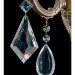 La Scala 6 Light 23" Wide Crystal Chandelier