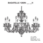 Schonbek Bagatelle 35"W Heirloom Bronze 13-Light Chandelier