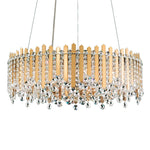 Schonbek Chatter 24" Wide Gold Mirror Crystal Pendant Light