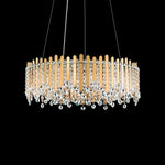 Schonbek Chatter 24" Wide Gold Mirror Crystal Pendant Light