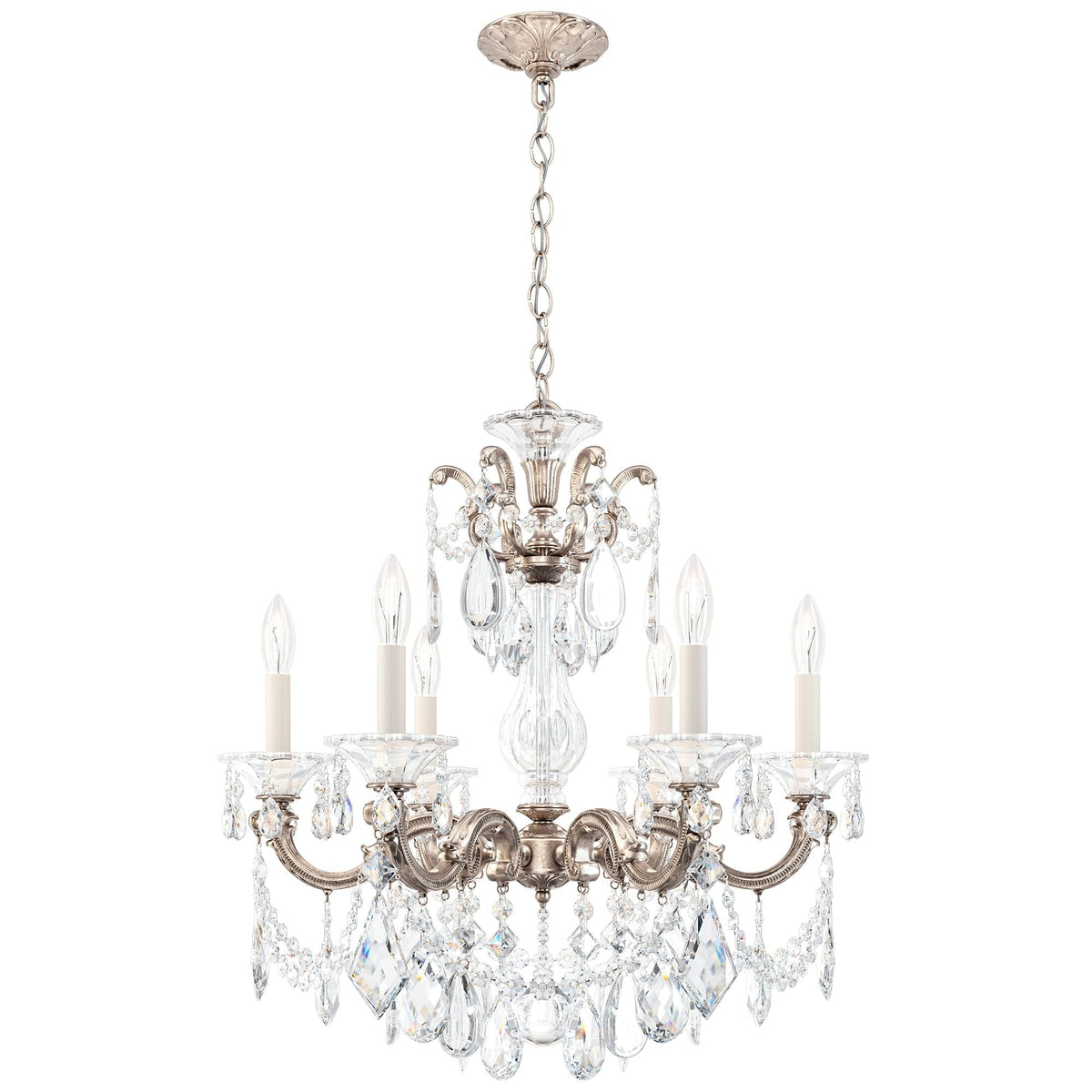 Schonbek La Scala 23" Wide Heritage Crystal Chandelier
