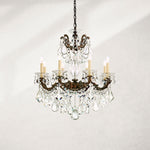 Schonbek La Scala 25"W Heritage Crystal 8-Light Chandelier