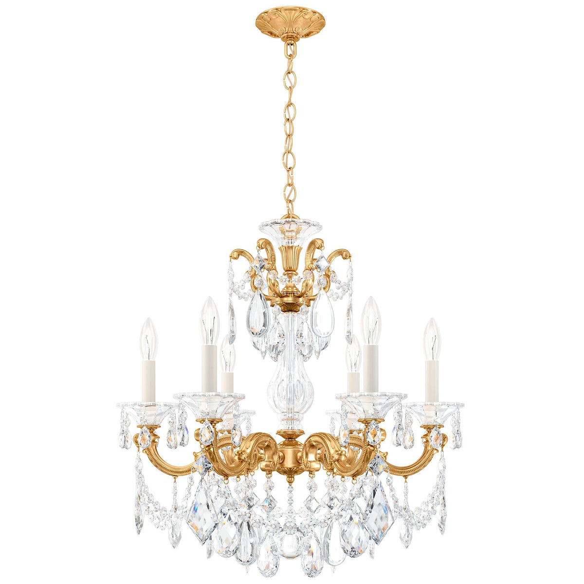Schonbek La Scala Collection 23" Wide Crystal Chandelier