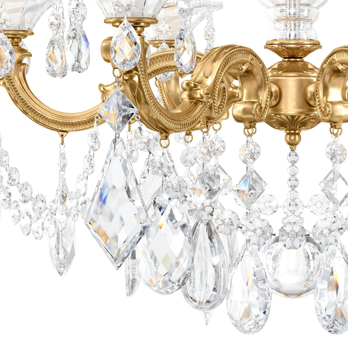 Schonbek La Scala Collection 23" Wide Crystal Chandelier