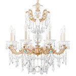 Schonbek La Scala Collection 8-Light Crystal Chandelier