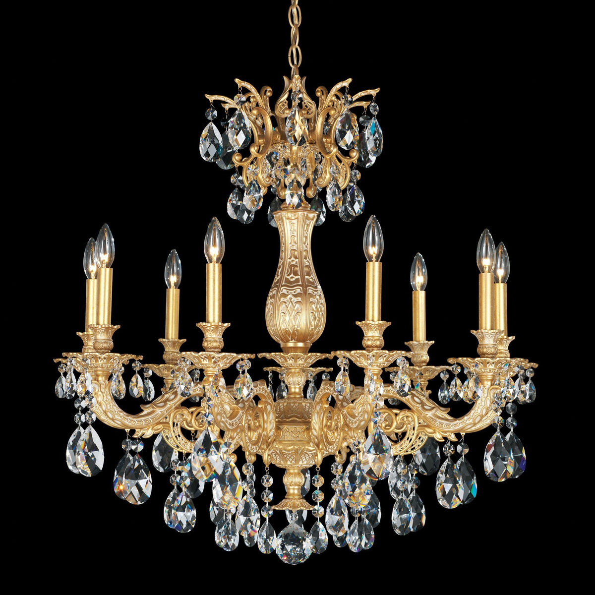 Schonbek Milano 30" Wide Heritage Clear Crystal Chandelier