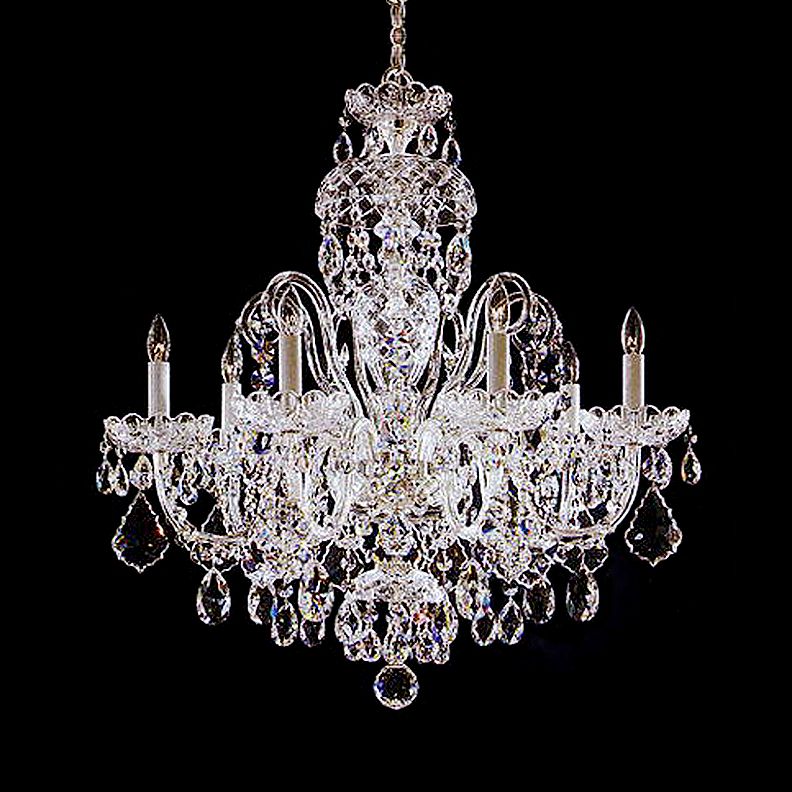 Schonbek Olde World 25" Wide SwarovskiCrystal Chandelier
