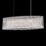 Sarella 12 Light 36" Wide Crystal Linear Pendant with Heritage Crystals
