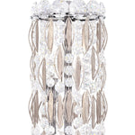 Sarella 12 Light 24" Wide Flush Mount Drum Ceiling Fixture with Heritage Crystals