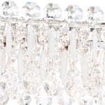 Sarella 12 Light 24" Wide Flush Mount Drum Ceiling Fixture with Swarovski Crystals