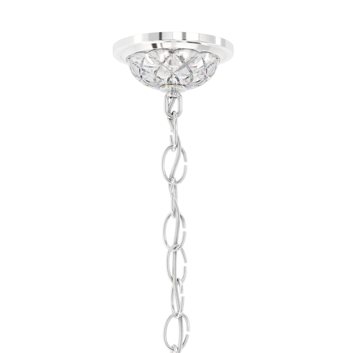 Schonbek Sterling 29"W Polished Silver 12-Light Chandelier
