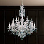 Schonbek Sterling 34" Wide Heritage Crystal Chandelier