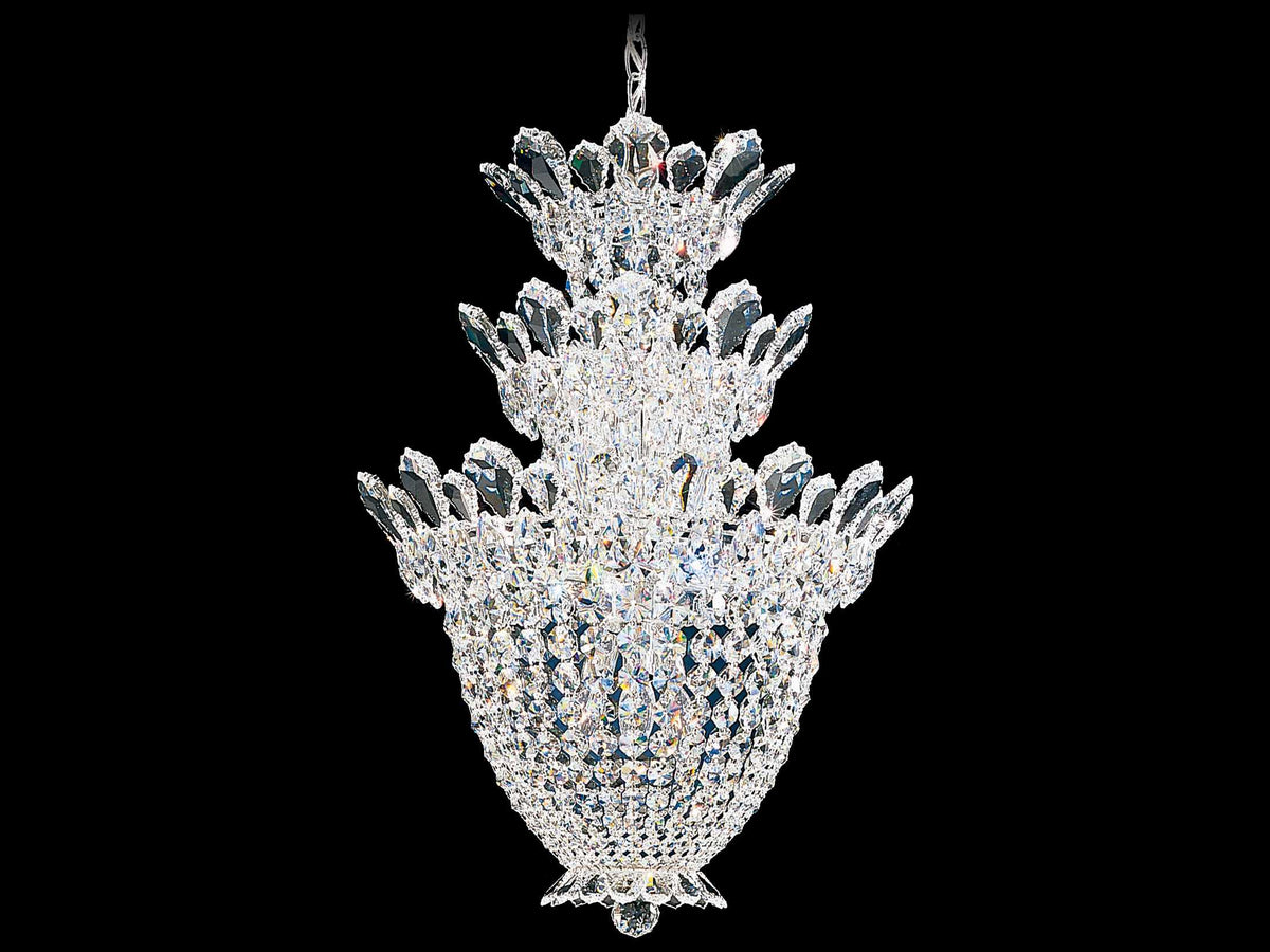 Schonbek Trilliane 15-Light Silver Crystal Pendant