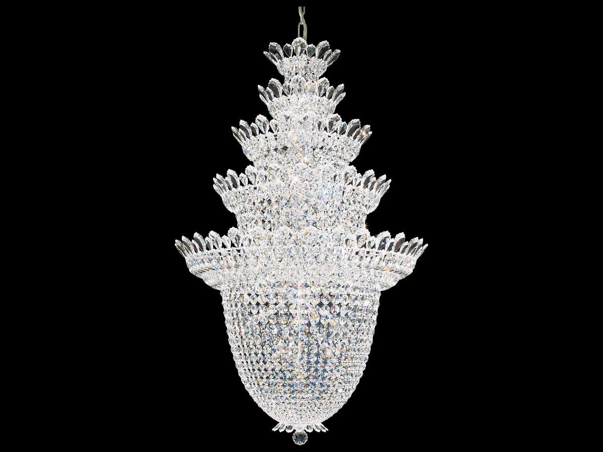 Schonbek Trilliane 48-Light Silver Crystal Pendant