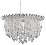 Schonbek Trilliane Strands 45" Wide Oval Crystal Pendant Light