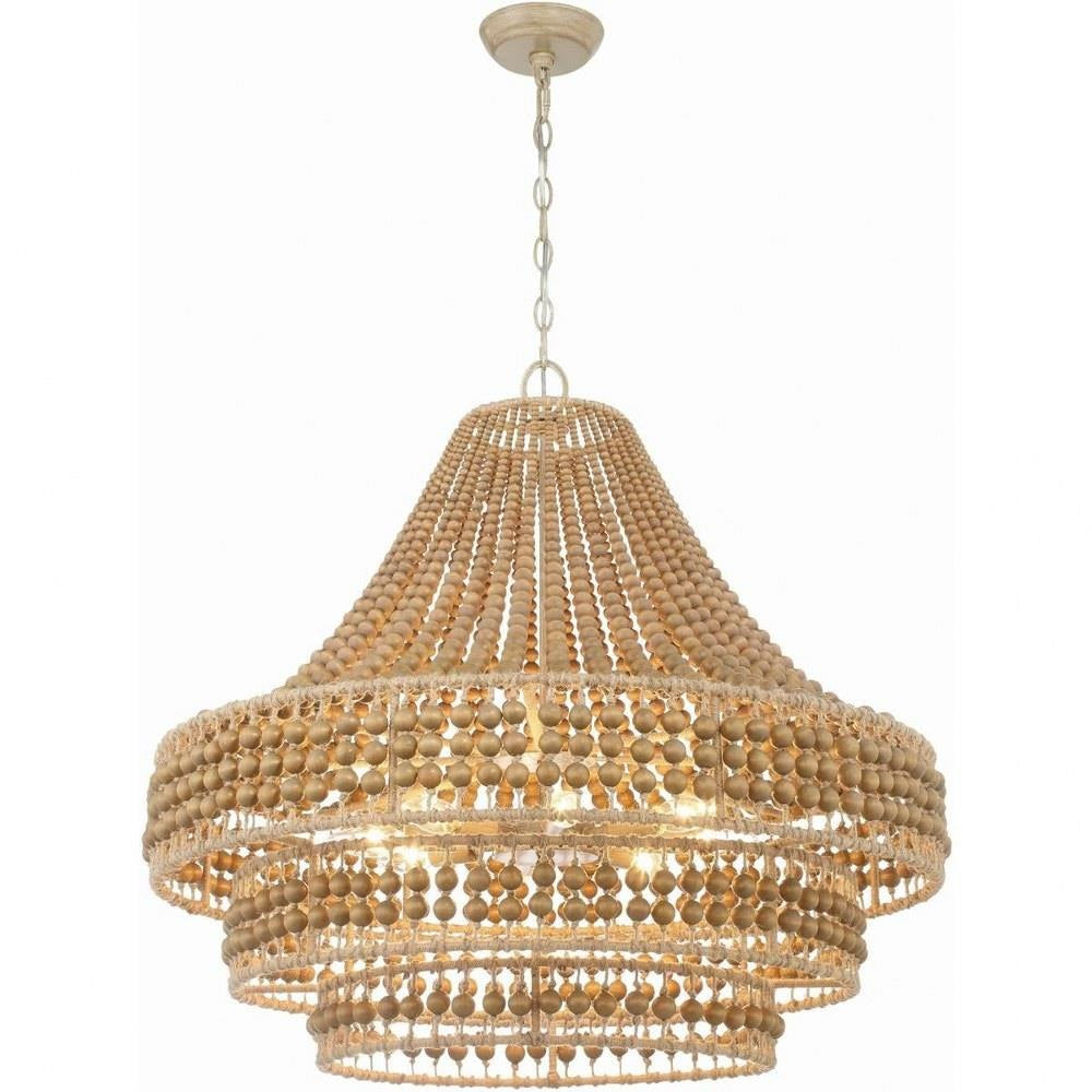 Bailey Street Home - 49-BEL-4956146 - Mackenzie Quadrant - 8 Light Chandelier-27.25 Inches Tall and 30 Inches Wide