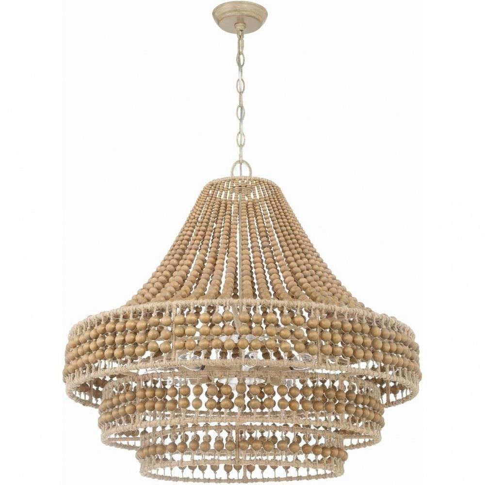 Bailey Street Home - 49-BEL-4956146 - Mackenzie Quadrant - 8 Light Chandelier-27.25 Inches Tall and 30 Inches Wide