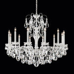 Renaissance Chandelier, 5-Light, Heirloom Bronze, Clear Swarovski Crystal, 14.5"W (3769-76S 1813RP)