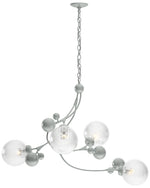 Sprig Pendant - Vintage Platinum Finish - Water Glass