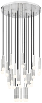 Stari by Z-Lite Brushed Nickel 27 Light Chandelier