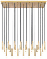 Stari by Z-Lite Modern Gold 23 Light Linear Chandelier