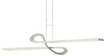 Switchback 49.8" Wide Sterling Short Height LED Pendant