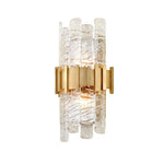 Ciro Wall Sconce in Antique Silver Leaf & Murano Glass
