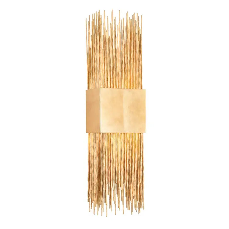 Sabine Wall Sconce in Vintage Gold Leaf