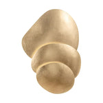 Akemi Wall Sconce in Vintage Gold Leaf