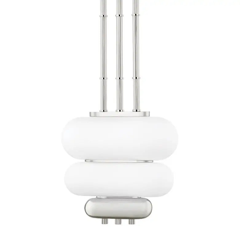 Palisade Two Light Pendant in Burnished Nickel Finish