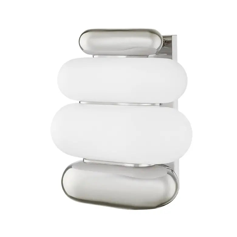 Palisade Two Light Wall Sconce in Burnished Nickel Finish