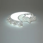 Moon Star Shaped LED Modern Ceiling Lights Flush Mount Lighting Hanging Lamp