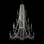 Barcelona 18 Light Chandelier - Transcend Silver