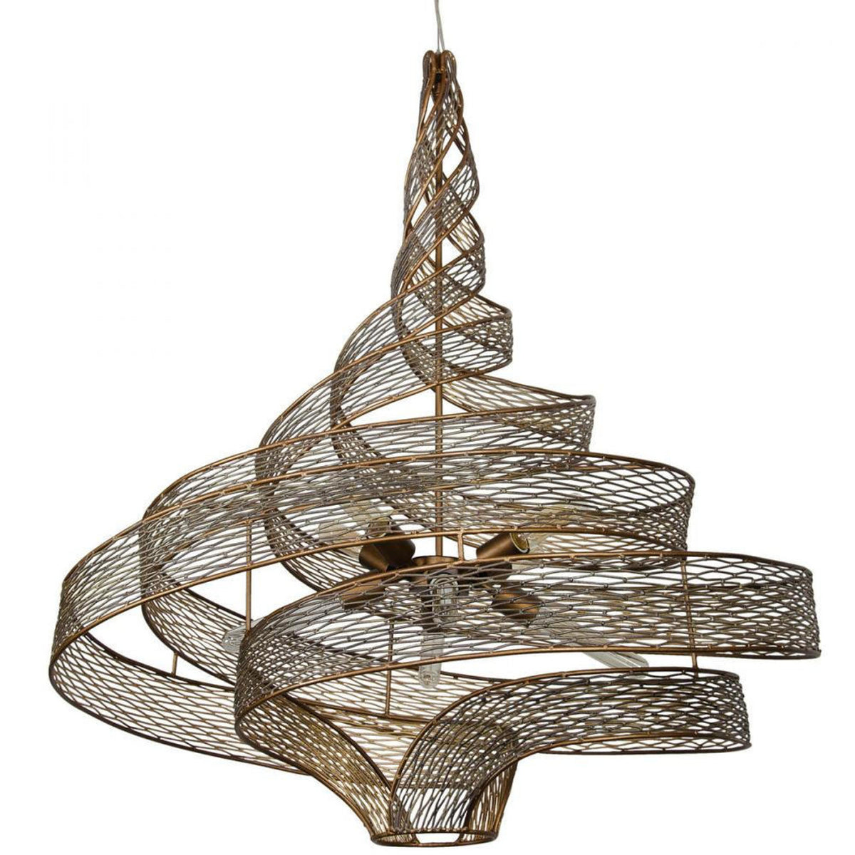 Windsor 4-Lt Crystal Pendant - Carbon/Havana Gold, Varaluz 345P04CBHG YV0K03YGDF