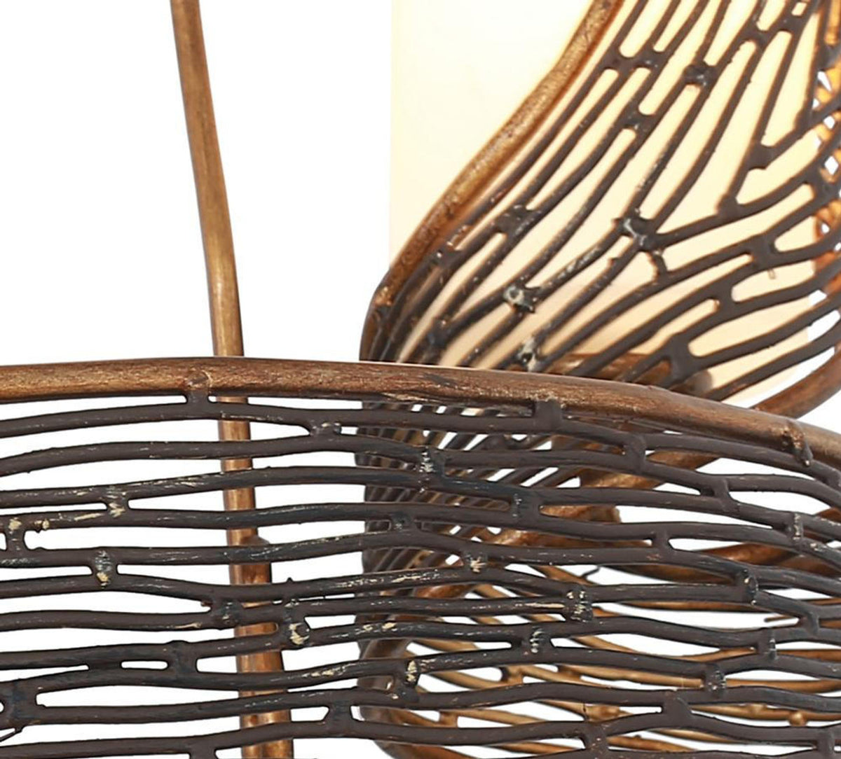 Flow Chandelier - Hammered Ore