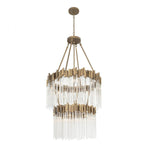 Matrix 14 Light Chandelier - Havana Gold
