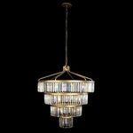 Social Club Five-Tier Chandelier - Gold